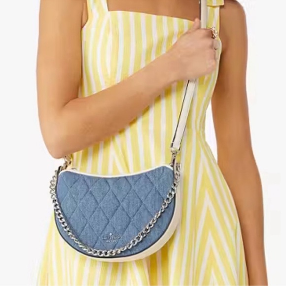 Kate Spade Carey Denim‎ Crossbody Bag - Picture 3 of 12
